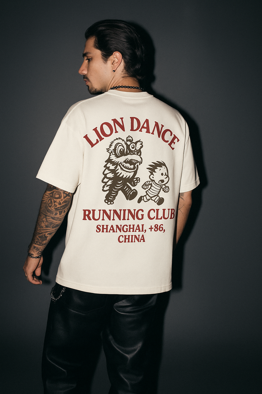 The Lion Dance Run Club Tee