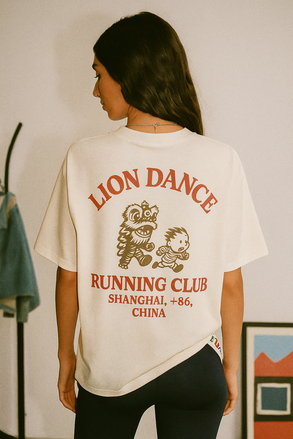 The Lion Dance Run Club Tee